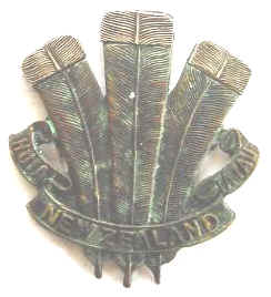 NZ WW1 33rd Reinforcements Cap Badge