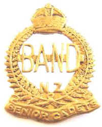 NZ Senior Cadets Band COPY Badge