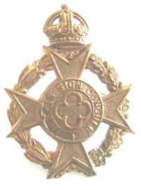 NZ Chaplains Department K/C Brass Cap Badge